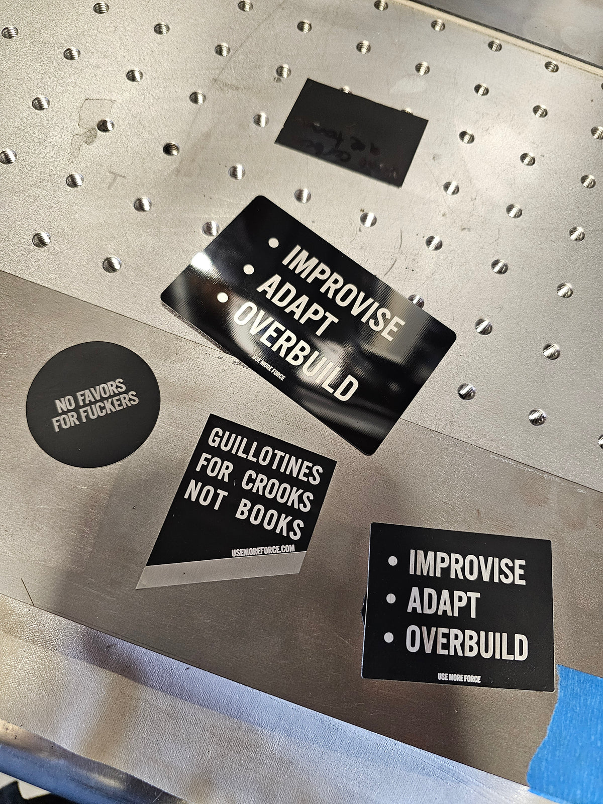 Aluminum Sticker Bookmark Set!