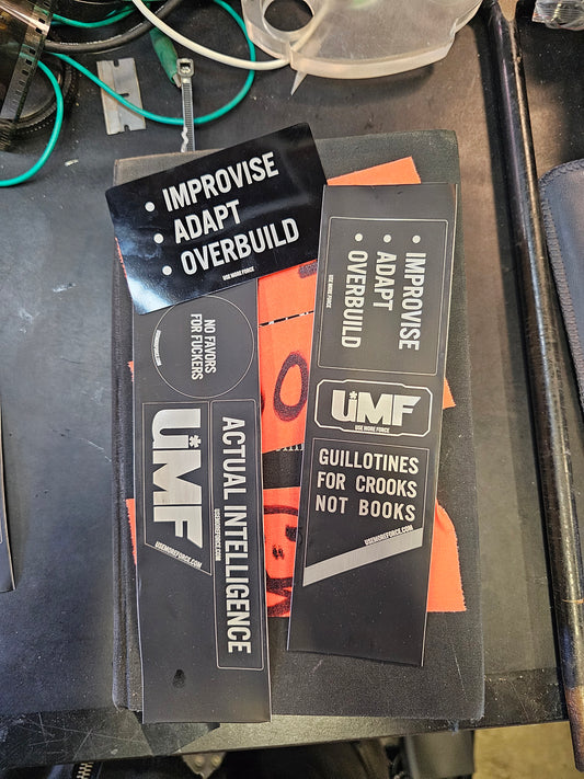 Aluminum Sticker Bookmark Set!