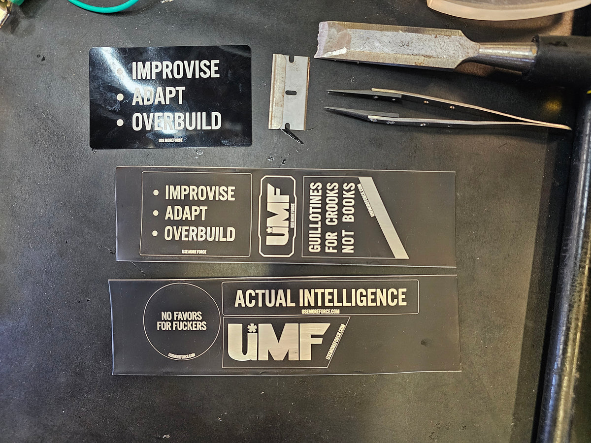 Aluminum Sticker Bookmark Set!
